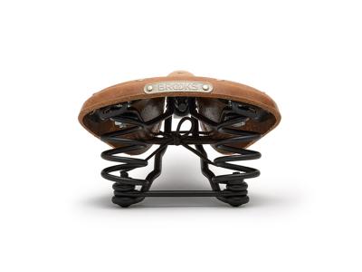 Brooks Saddle Flyer Softened, Leather, Dark Tan  unis Dark Tan Produktbild 2