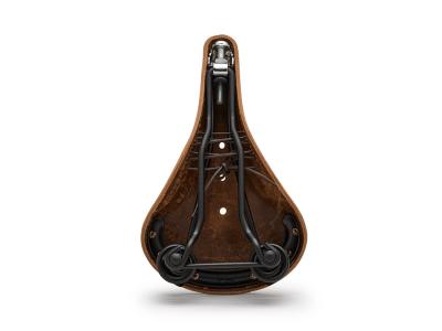 Brooks Saddle Flyer Softened, Leather, Dark Tan  unis Dark Tan Produktbild 3