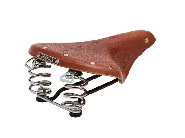 Brooks Saddle B67 Short, Leather, Honey  unis honey