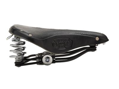 Brooks Saddle B66, Leather, Black  unis black Produktbild 1