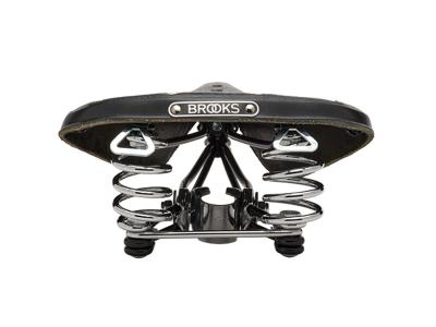 Brooks Saddle B66, Leather, Black  unis black Produktbild 2