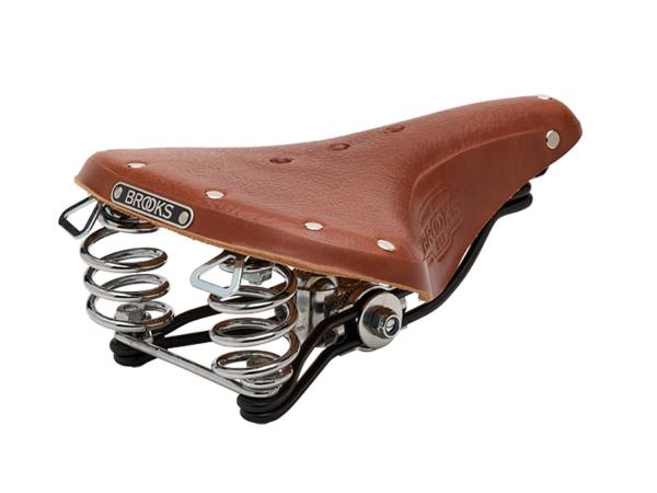 Brooks Saddle B66, Leather, Honey  unis honey