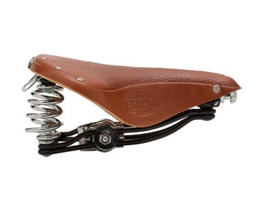 Brooks Saddle B66 Short, Leather, Honey  unis honey Produktbild 1