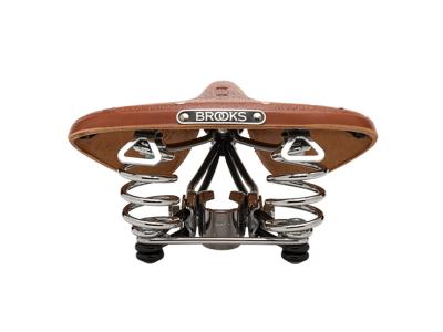 Brooks Saddle B66 Short, Leather, Honey  unis honey Produktbild 2