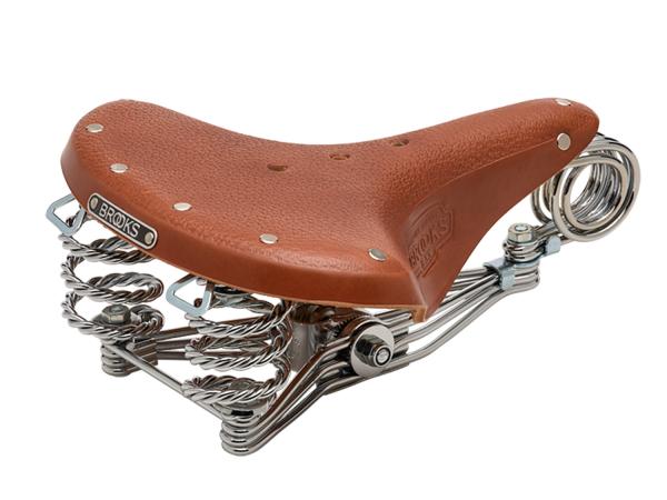 Brooks Saddle B33, Leather, Honey  unis honey