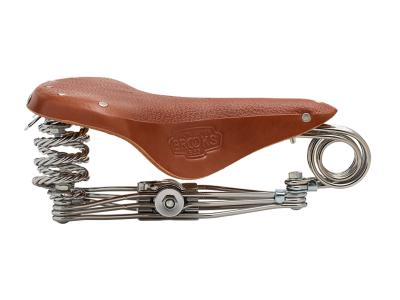 Brooks Saddle B33, Leather, Honey  unis honey Produktbild 1