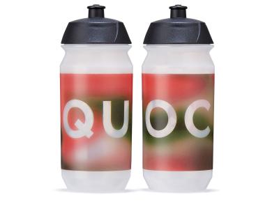 Quoc Water Bottle Unisex 500 Pink Camo Produktbild 1