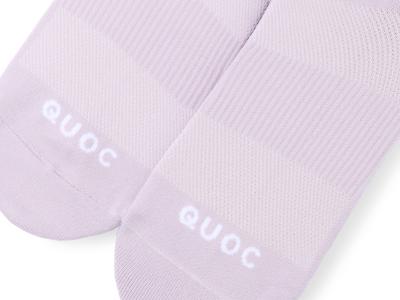 Quoc Performance Road Sock 2 Unisex M Lilac Haze Produktbild 1
