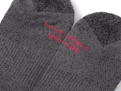 Quoc Merino Sock 3 Unisex L graphite Produktbild 2