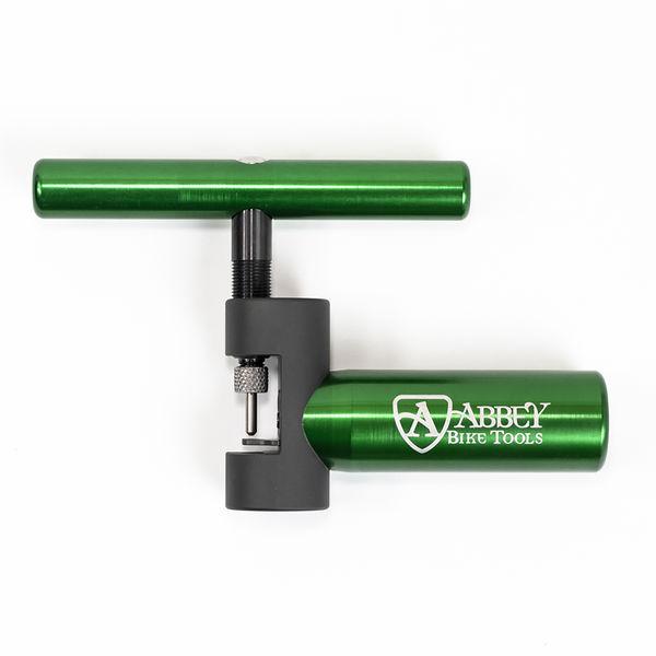 Kettennieter - Decade, Abbey Bike Tools, Gr&uuml;n,grau,silber