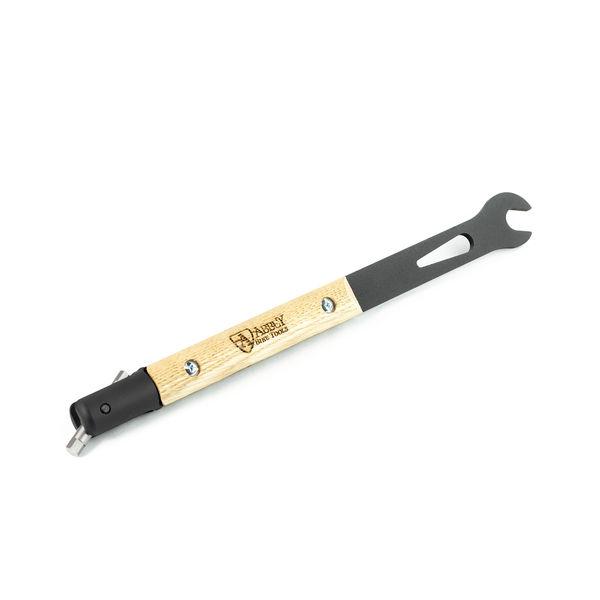 Pedalschl&uuml;ssel Shop, Abbey Bike Tools, Schwarz, hellbraun, 368,3 mm - 368,3 mm