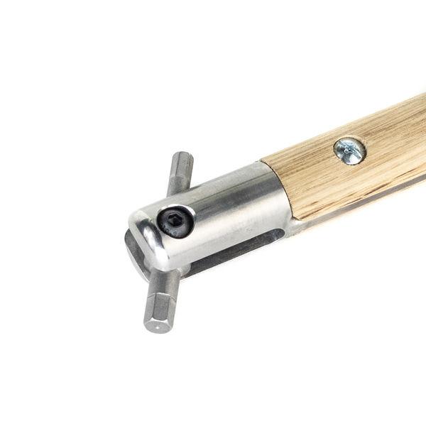 Pedalschl&uuml;ssel Team Issue, Abbey Bike Tools, Silber, hellbraun, 317,5 mm - 317,5 mm