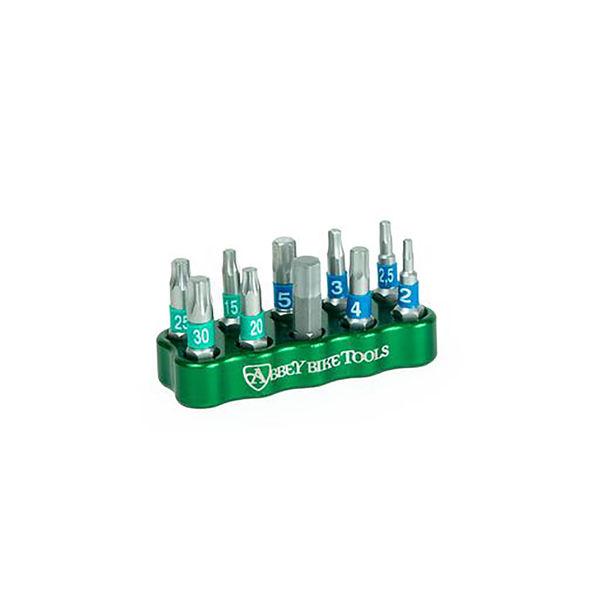 Multitool 4-Way                                        , Abbey Bike Tools, Gr&uuml;n, silber