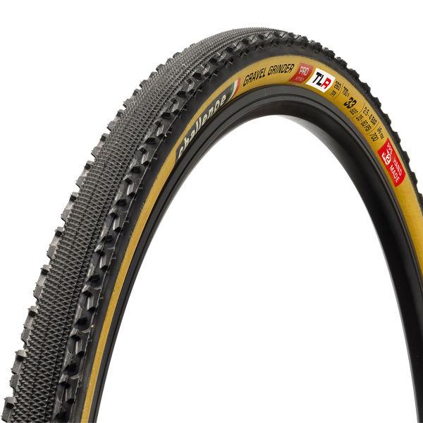 Gravel-Reifen Gravel Grinder Pro Handmade TLR Clincher, Challenge, Schwarz/braun, 33-622 - 33-622