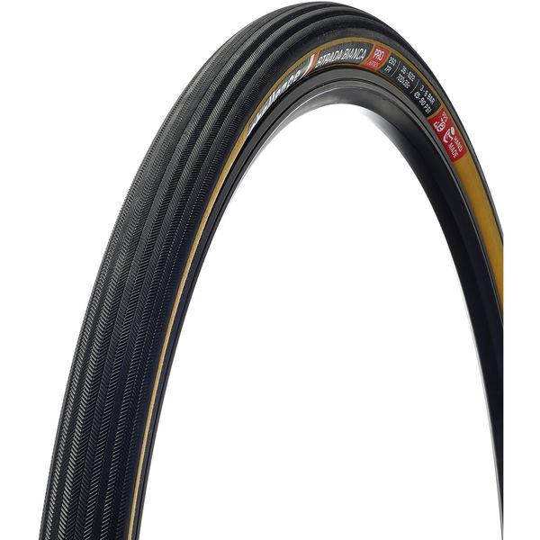 Gravel-Reifen Strada Bianca Pro Handmade Clincher, Challenge, Schwarz/braun, 36-622 - 36-622