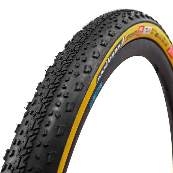 Gravel-Reifen Getaway Pro Handmade TLR Clincher, Challenge, Schwarz/braun, 40-622 - 40-622