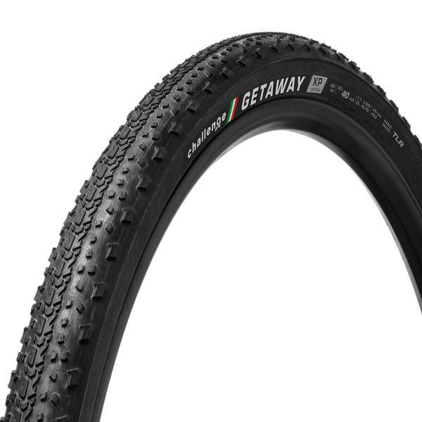 Gravel-Reifen Getaway XP Handmade TLR Clincher, Challenge, Schwarz, 40-622 - 40-622