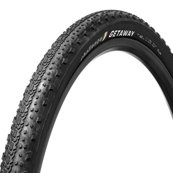 Gravel-Reifen Getaway RACE TLR Clincher, Challenge, Schwarz/schwarz, 40-622 - 40-622
