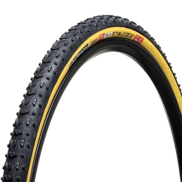 CX-Reifen Grifo Pro Handmade TLR Clincher, Challenge, Schwarz/braun, 33-622 - 33-622