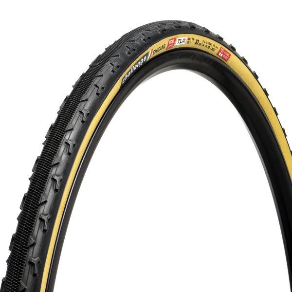 CX-Reifen Chicane Pro Handmade TLR Clincher, Challenge, Schwarz/braun, 33-622 - 33-622