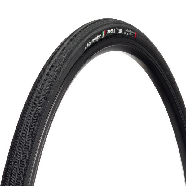 Road-Reifen Strada Race Clincher, Challenge, Schwarz/schwarz, 30-622 - 30-622