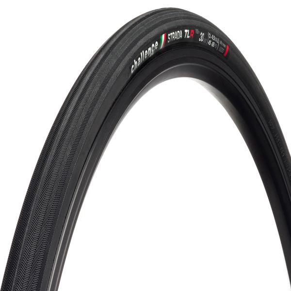 Road-Reifen Strada Race TLR Clincher, Challenge, Schwarz/schwarz, 30-622 - 30-622