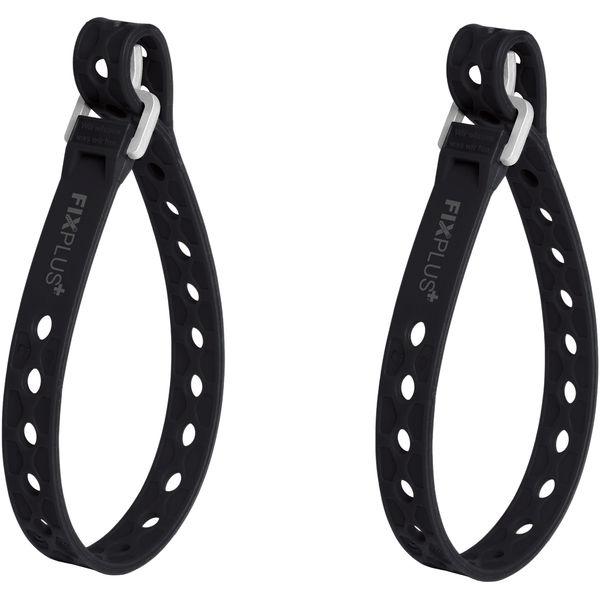 Spannband Strap Nano/Slim Fit 40 cm schwarz, FixPlus, Schwarz, 40 cm - 40 cm