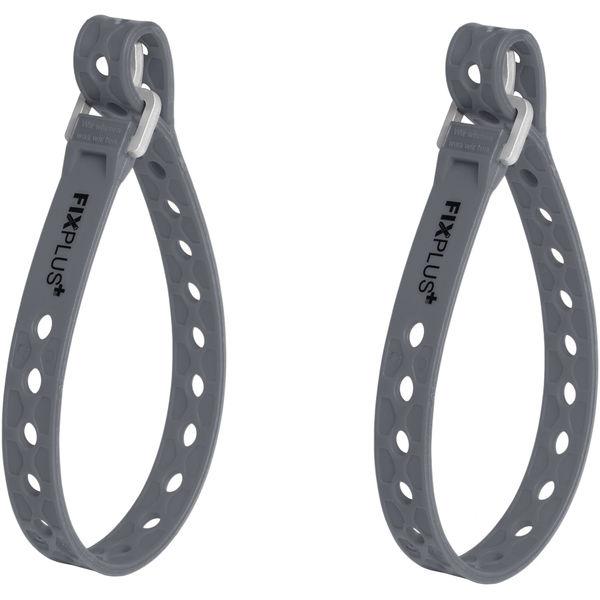Spannband Strap Nano/Slim Fit 40 cm dunkelgrau, FixPlus, Dunkelgrau, 40 cm - 40 cm