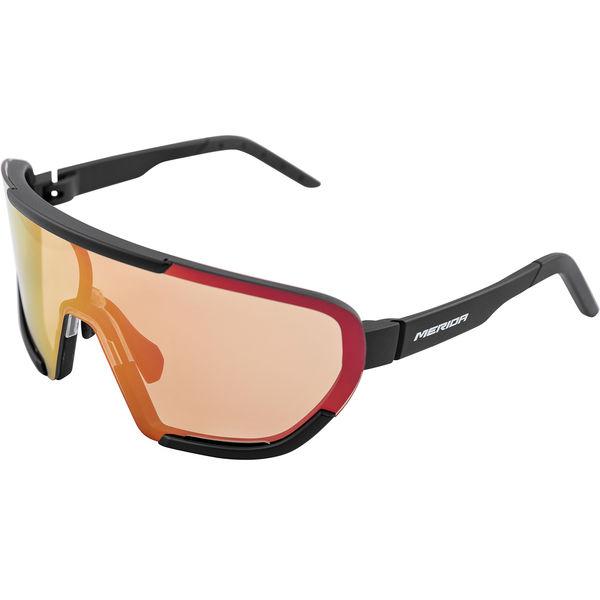 Sonnenbrille PRO RACE, MERIDA, Schwarz/Weiss, Onesize - Onesize