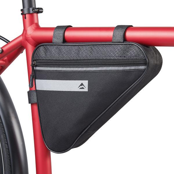Rahmentasche  TRIANGLE STRIPE, MERIDA, Schwarz/grau, 3 l - 3 l