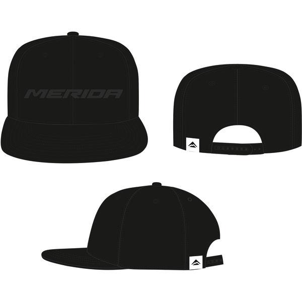 Kappe Snapback MERIDA MY25 schwarz, MERIDA, Schwarz, Onesize - Onesize