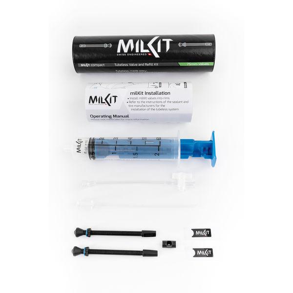 Tubeless Nachf&uuml;llkit compact, milKit, 75 mm - 75 mm