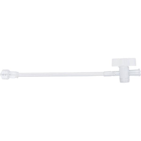 Ersatzschlauch mit Absperrhahn f&uuml;r milKit compact, milKit, Transparent