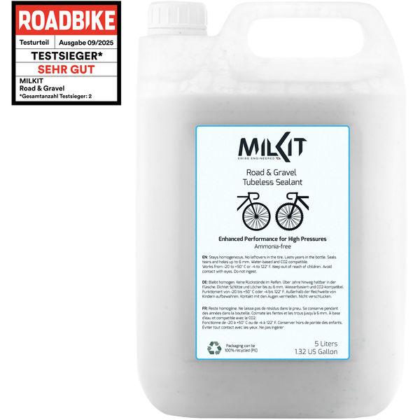 Dichtmilch Road+Gravel Sealant, milKit, 5000 ml - 5000 ml