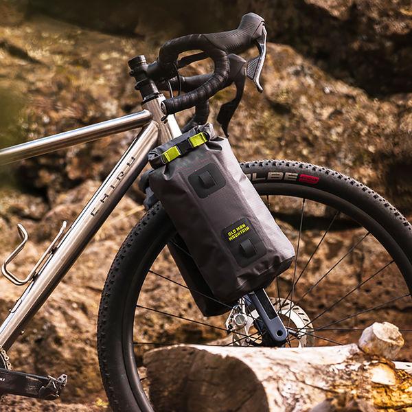 Packtasche Hemlock 5L mit Flip Cages, Old Man Mountain, Grau-schwarz, 5 L - 5 L
