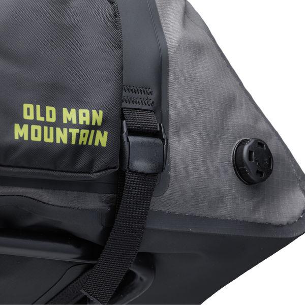 Packtasche Atlas Rack Pack 12 L, Old Man Mountain, Schwarz/grau/lime, 12 L - 12 L