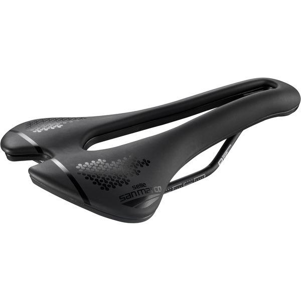 Sattel Aspide Short Dynamic, Selle San Marco, Schwarz, 155 x 250 mm - 155 x 250 mm