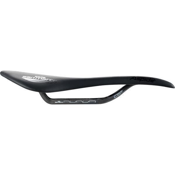 Sattel Aspide Superleggera, Selle San Marco, Schwarz, 141 x 278 mm - 141 x 278 mm