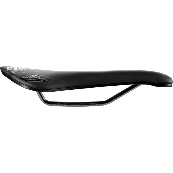 Sattel Aspide Short Racing, Selle San Marco, Schwarz, 155 x 250 mm - 155 x 250 mm
