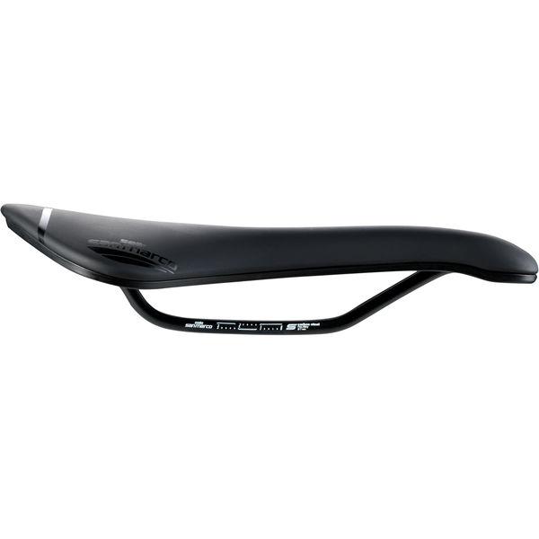 Sattel Aspide Short Sport, Selle San Marco, Schwarz, 155 x 250 mm - 155 x 250 mm