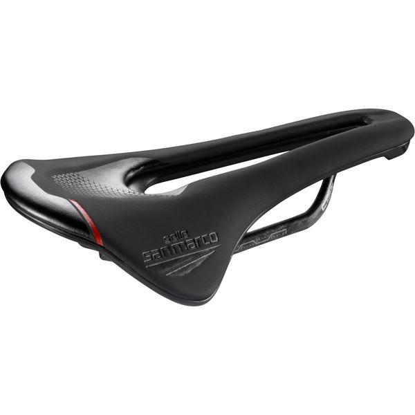 Sattel Shortfit 2.0 Carbon FX, Selle San Marco, Schwarz, 155 x 255 mm - 155 x 255 mm