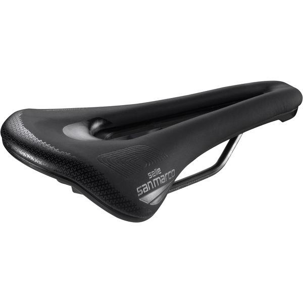 Sattel Shortfit 2.0&nbsp;Shield Supercomfort, Selle San Marco, Schwarz, 140 x 255 mm - 140 x 255 mm
