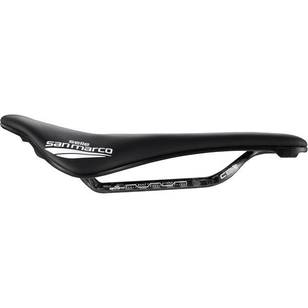Sattel Shortfit 2.0 Carbon FX Pro Series, Selle San Marco, Schwarz, 140 x 255 mm - 140 x 255 mm