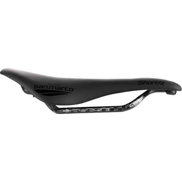 Sattel Shortfit 130 Carbon FX, Selle San Marco, Schwarz, 130 x 255 mm - 130 x 255 mm