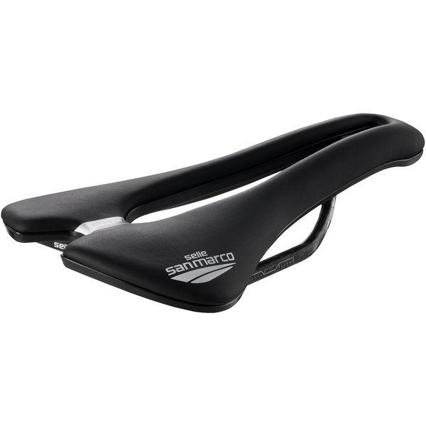 Sattel Aspide Short Carbon FX Pro Series, Selle San Marco, Schwarz, 140 x 255 mm - 140 x 255 mm