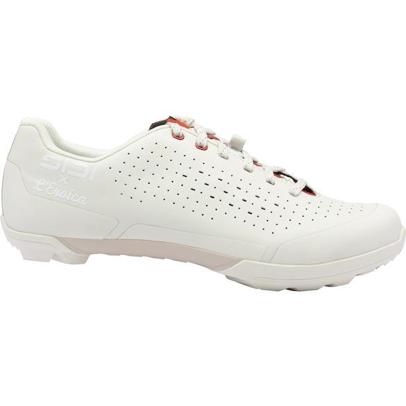 GRAVEL POLVERE ice white/dark red, SIDI, Eiswei&szlig;/Dunkelrot, 47 - 47