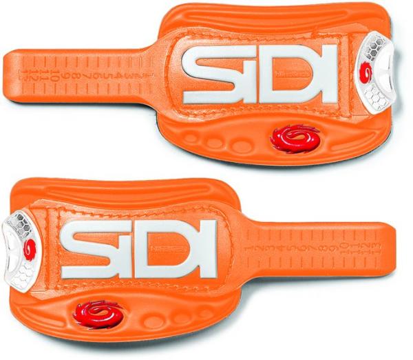 Verschluss Soft Instep Closure System 3, SIDI, Orange/wei&szlig;