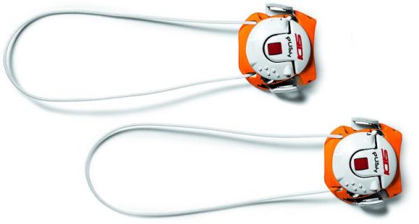 Drehverschluss Tecno-3 Push kurz, SIDI, Orange/wei&szlig;