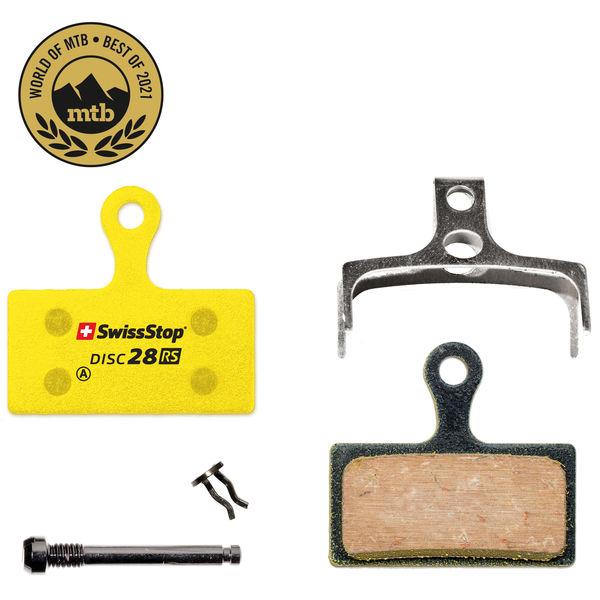 Bremsbel&auml;ge Disc 28 RS, SwissStop, Gelb