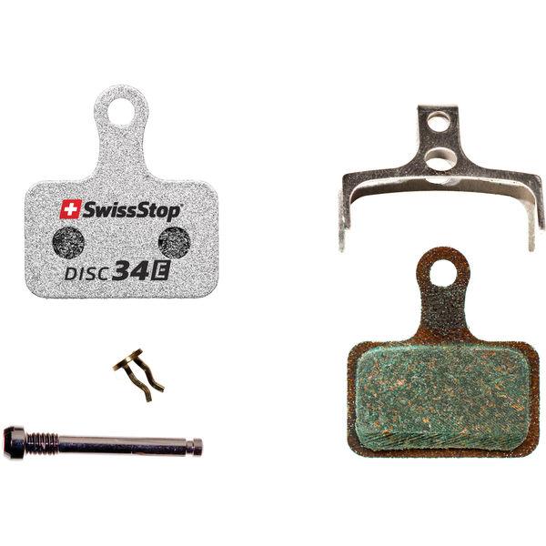 Bremsbel&auml;ge Disc 34 E, SwissStop, Silber